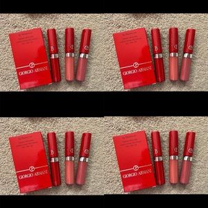 Giorgio Armani lip maestro 3PC set X4